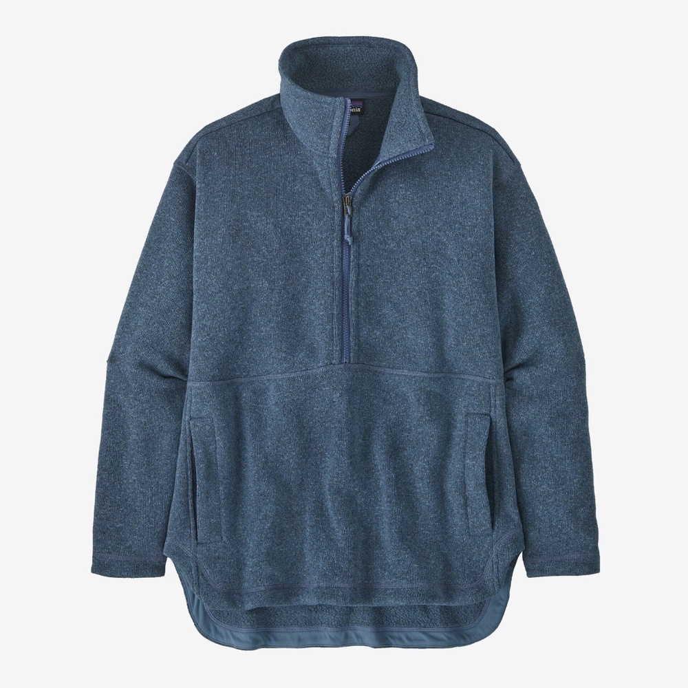 Women’s Blue Patagonia Better Sweater Oversized Pullover Medium